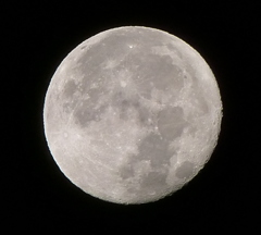 ’16.11.16.04:54.の早朝の月