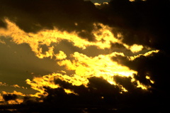 夕日のコラージュ３