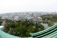 名古屋城の天主からの眺め１６
