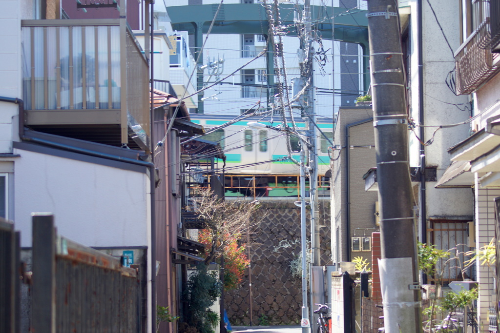 三ノ輪大関横丁の常磐線