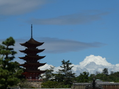 広島の世界遺産の雲３