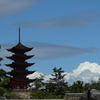 広島の世界遺産の雲３