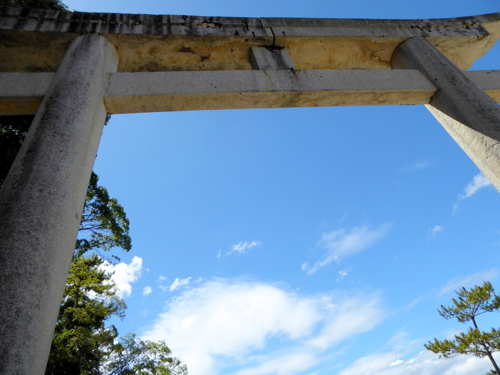 厳島神社の空