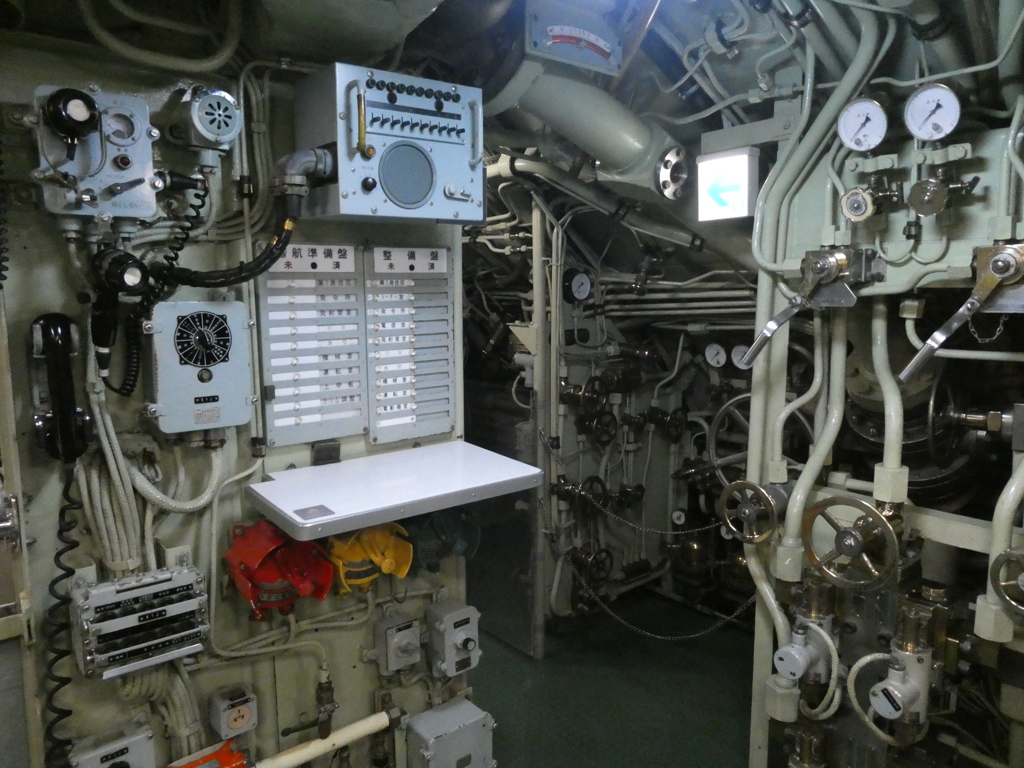 潜水艦内の各点検スポット？
