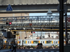 千住1丁目大踏切から東武線50050系