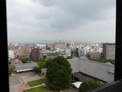 熊本城の天主からの眺め８