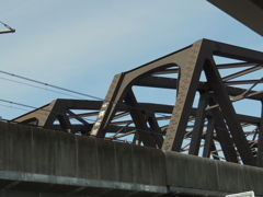 南千住の’23新年の隅田川橋梁