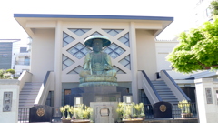 べらんめいの舞台の旧日光街道沿い東禅寺の江戸六地蔵