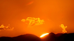 ’2112.02丹沢山右落日と黄金色雲