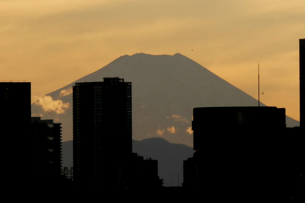 富士山の下の柚平山