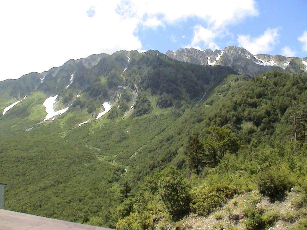 立山黒部平展望台からの風景８