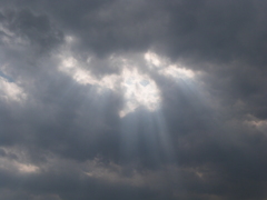 空のチンダル現象２