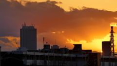富士山右の大室山右に入る
