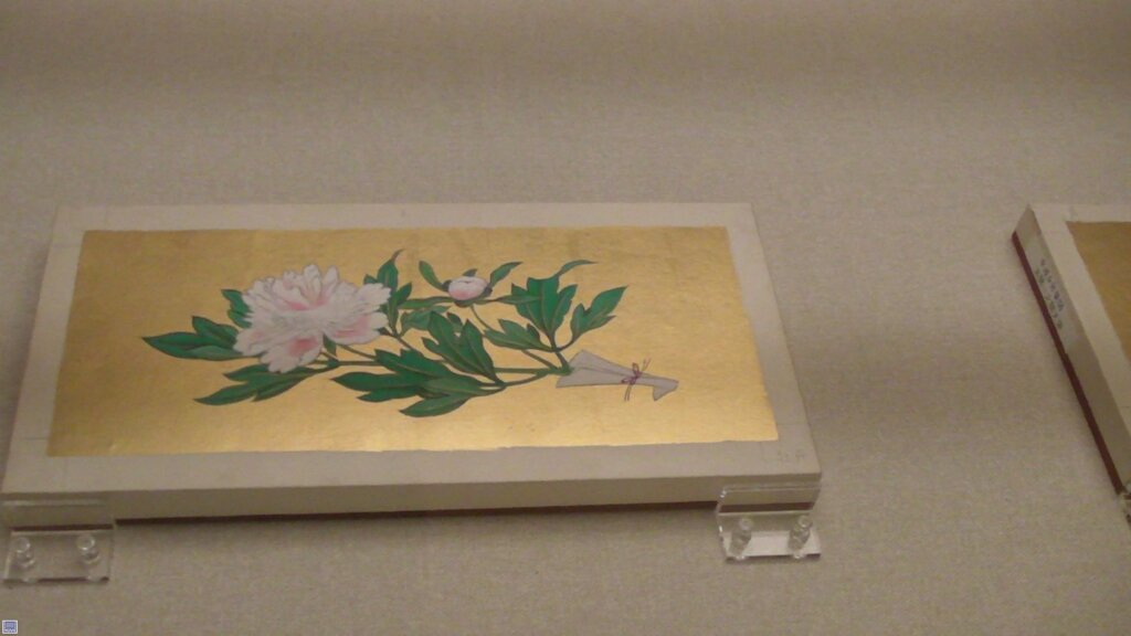 名古屋城内の展示物、何やらボタニカル