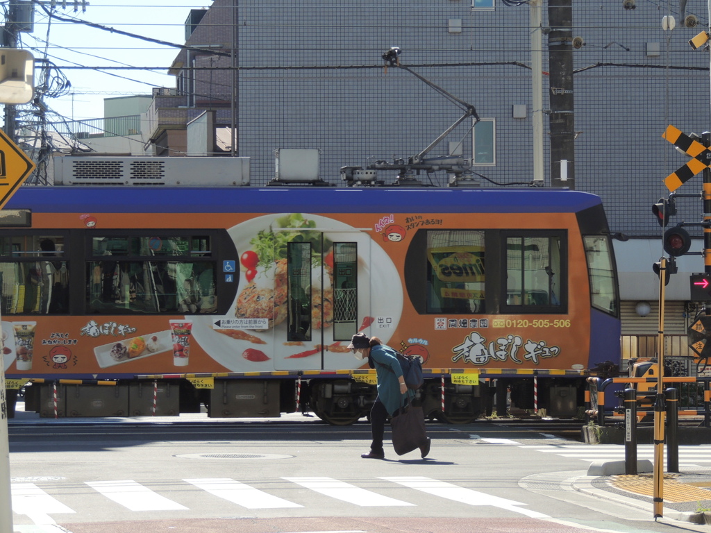 疎開通りの都電荒川線