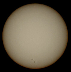 '23.04.06.13:33.の5枚を重ね画像処理した太陽面