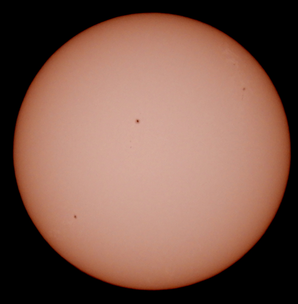 '22.9.30.8:55の太陽面