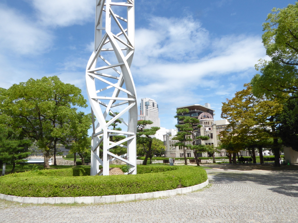 広島の世界遺産の見える風景