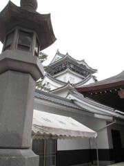 奈良へ行く途中、岡崎城寄ってみた
