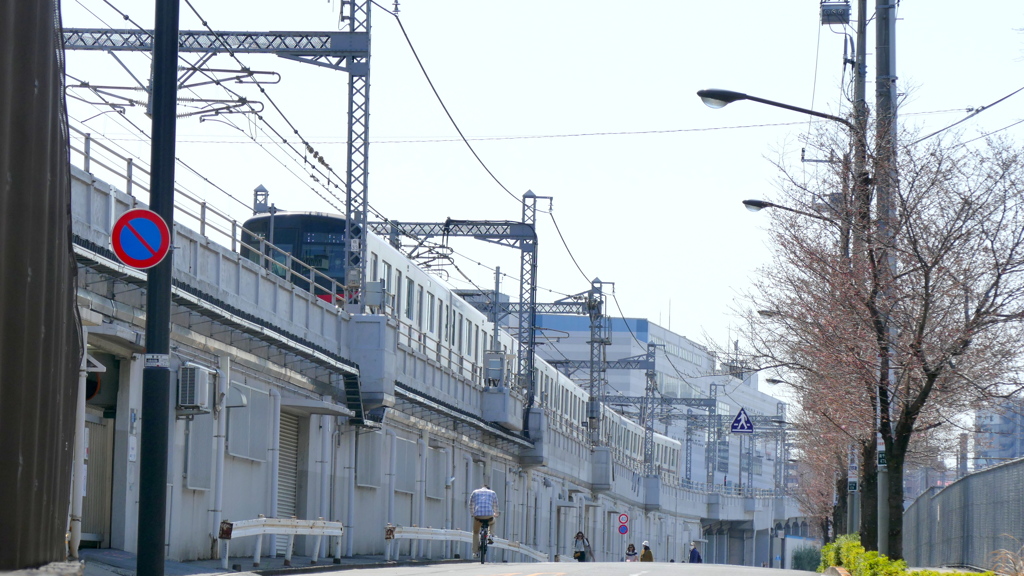 南千住から千住へ東京メトロ千代田線