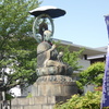 上野桜木の浄名院の江戸六地蔵（永代寺の廃寺による移設地蔵）
