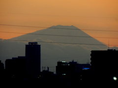 久しぶりな富士山の姿