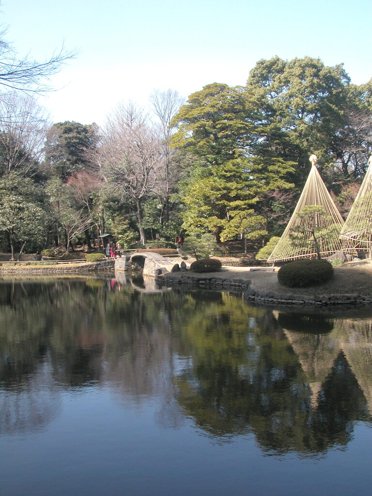 小石川後楽園の庭園