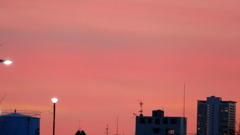 ピンクいろの夕焼