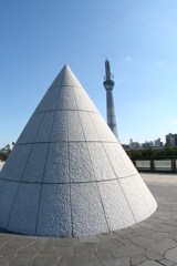 桜橋の背比べ