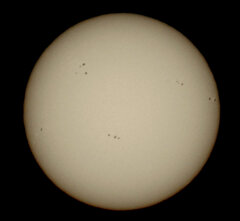 '23.01.03.12:51.の5枚を重ね画像処理した太陽面