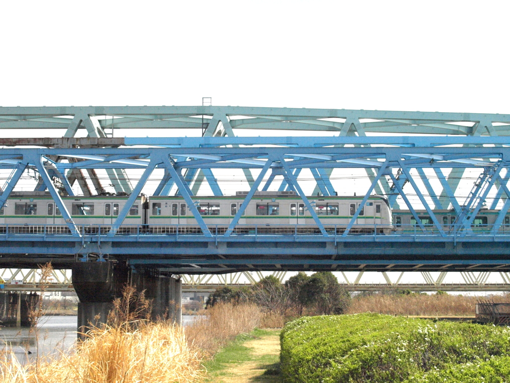 荒川の地下鉄千代田線
