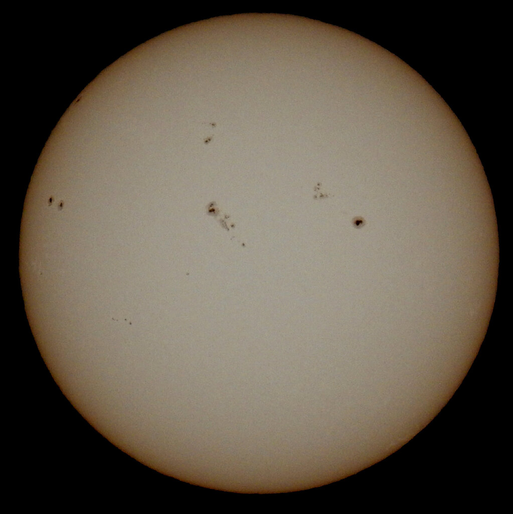 '23.7.19.12:36.の複数枚を画像処理した東京の太陽面