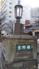 浅草馬道通りと旧山谷堀交差する橋の跡