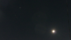 牡牛座の木星と月齢6.9