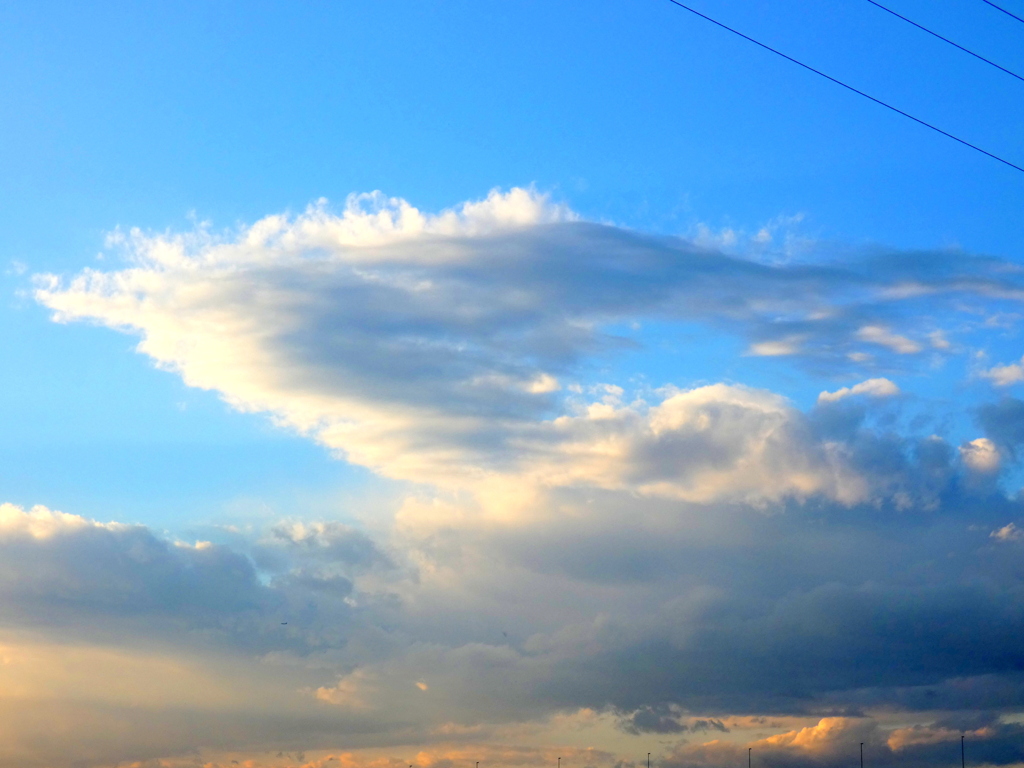 雲のコラージュ