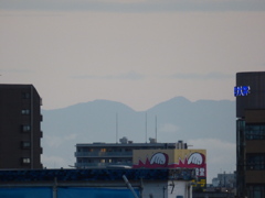 今日は見えた丹沢山