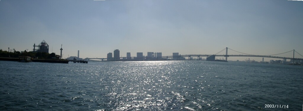 東京お台場の海のパノラマ１