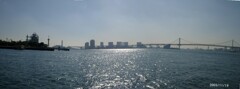 東京お台場の海のパノラマ１