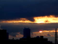 富士山の見えないダイヤモンド富士