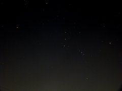 都会の星野を撮る、オリオン座