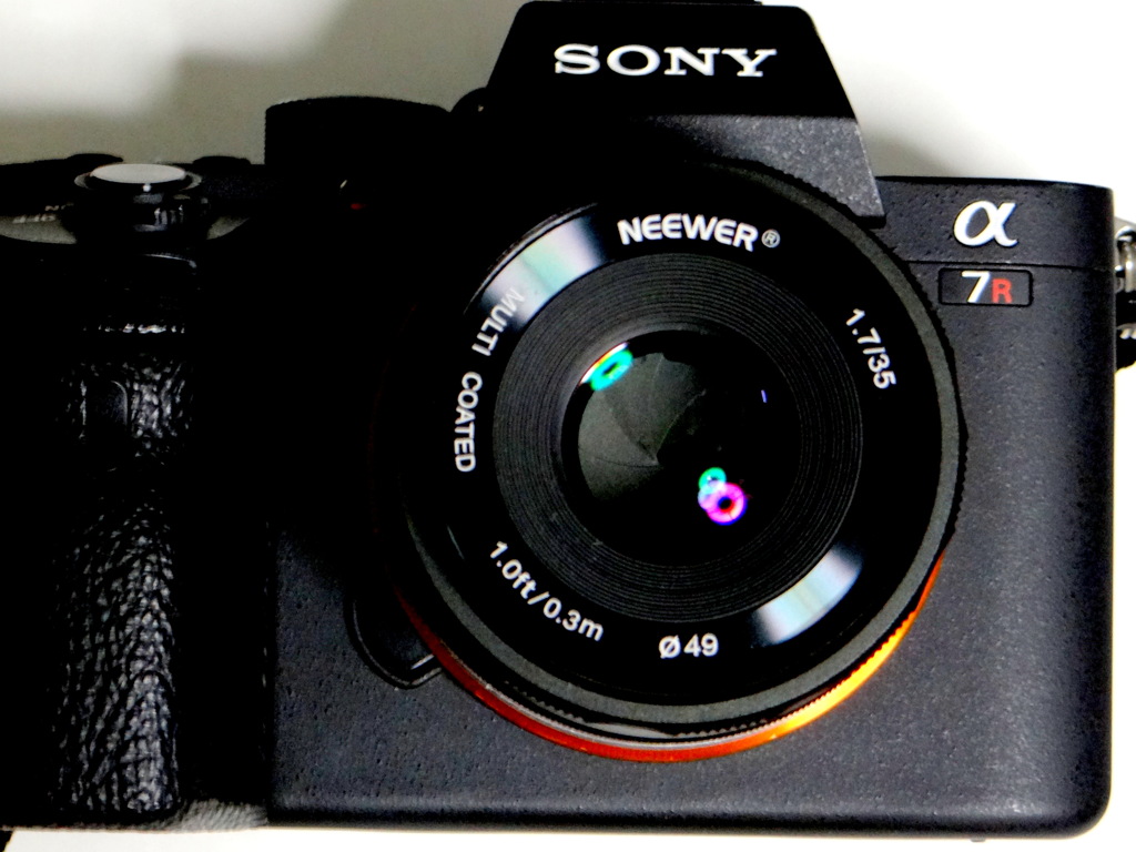 NEX5で認識しないレンズはα７rⅡでは認識します。