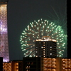 足立区から見た’24隅田川第一会場の花火２