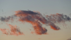 夕焼雲