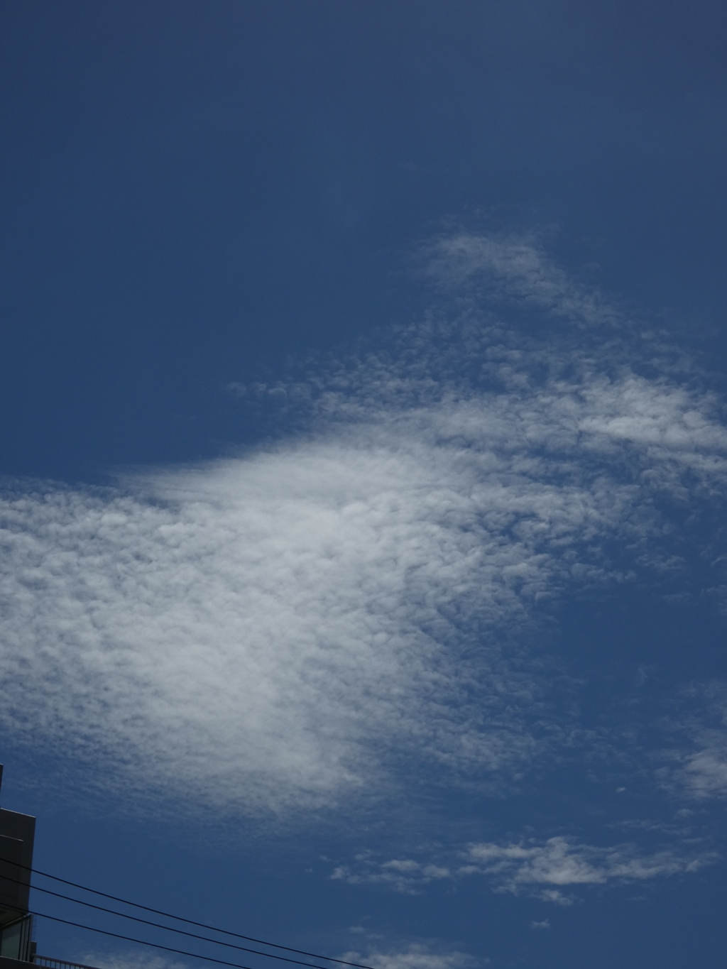 この雲に色がつくと