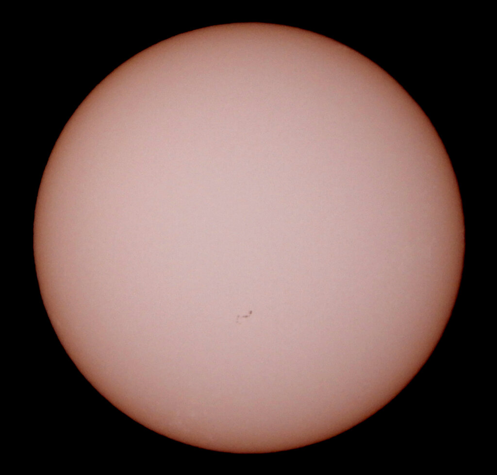 '22.10.20.10:54.6フレームで画像処理をした太陽面