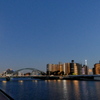 隅田川下流の夜景