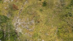 千畳敷カールのロープーウエイからの風景