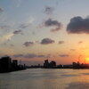 隅田川夕景