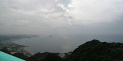 鋸山から東京湾のパノラマ