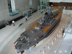 戦艦大和ミュージアムの２階からの大和